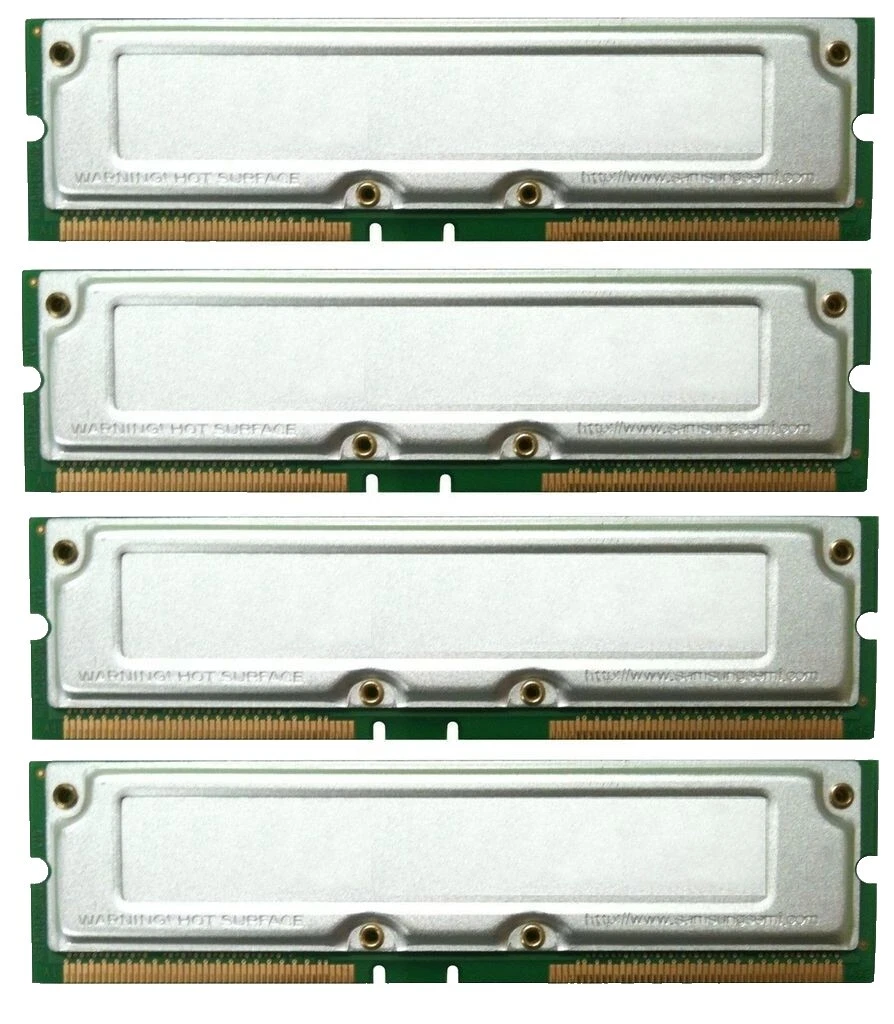 Equipo de RAM 256 MB capacidad por módulo 4 módulos