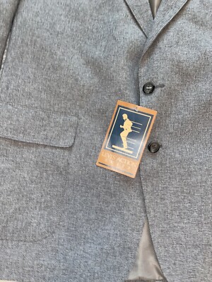 Levi's Men's Vintage Action Suit Blazer Size Gray Polyester Jacket