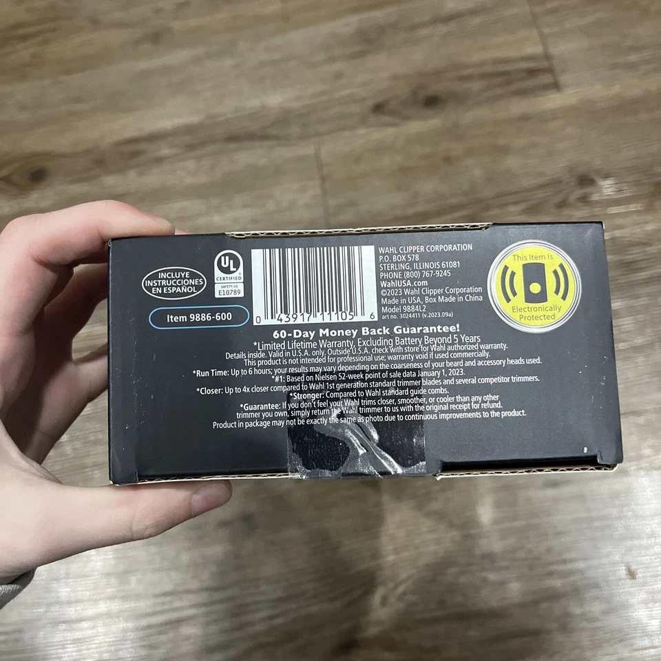 NEW Wahl Diamond Edge Lithium Ion Trimmer Clipper Stainless Steel Blade 9886-600 - Image 2 of 2