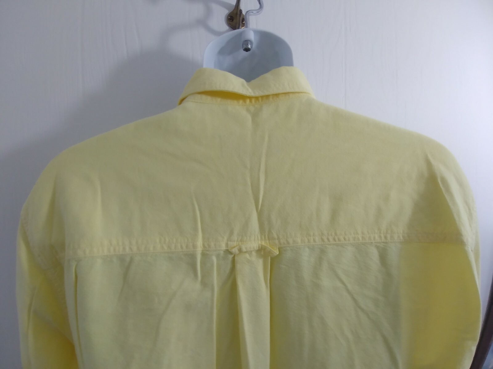 Chaps Soft Yellow Men's Button Down Collared Dres… - image 7