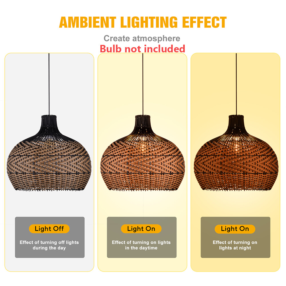 Creative Rattan Pendant Light Kitchen Island Lamp Shade Creative Rattan Pendant Light Kitchen Island Lamp Shade