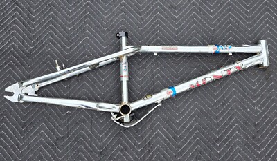 Monty BI-1307 219 ALP Bike Trials Frame & Fork Mid School BMX | eBay