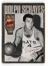 1995 Action Packed Hall of Fame Dolph Schayes #22 Syracuse Nationals