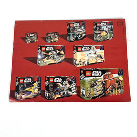 Manual Only* Genuine Lego Star Wars 7660 Y-Wing Fighter Starfighter Vintage