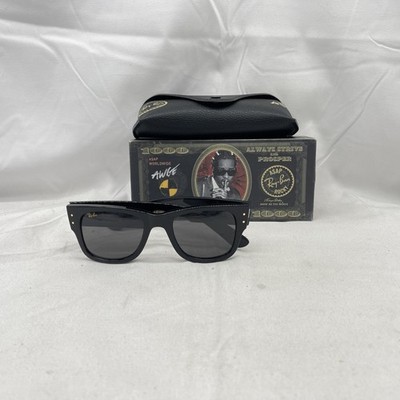 Ray Ban X ASAP Mega Wayfarer Blacked Out Collection Sunglasses
