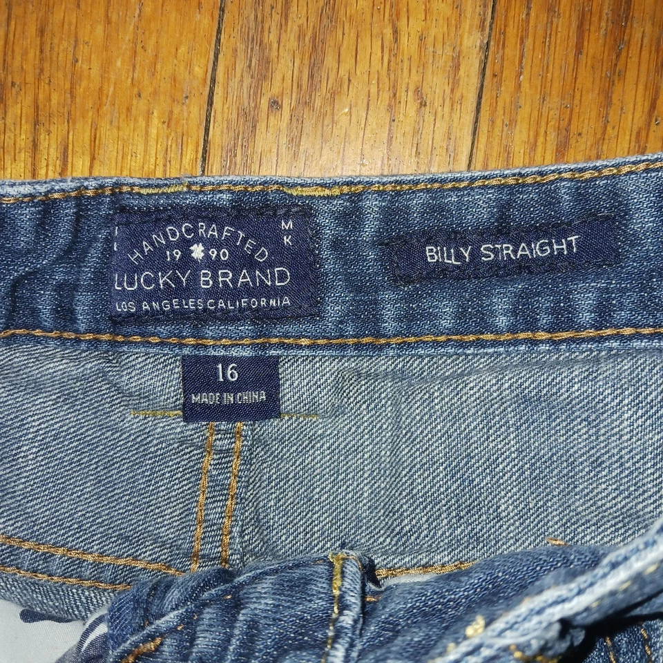 JEANS CAPRI NIÑAS LUCKY BRAND TALLA 16 Foto 4 de 4