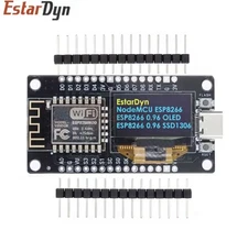 NodeMCU ESP8266 Development Board 0.96'' OLED Display for Arduino /Micropython