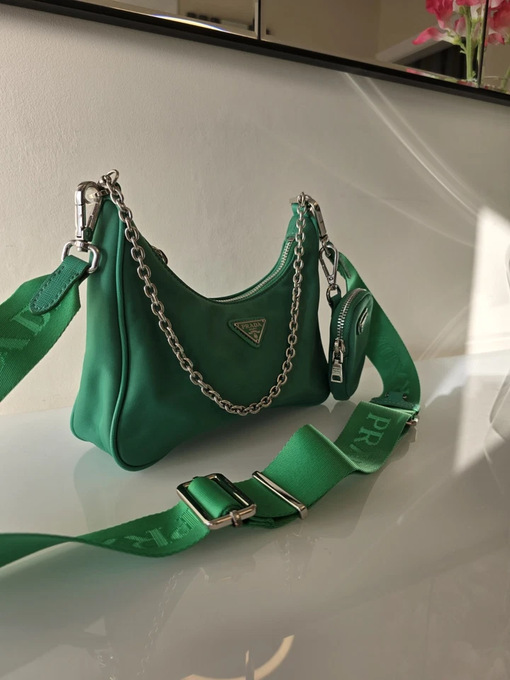 PRADA Re-Edition 2005 Strap Shoulder Bag Nylon - Image 4 of 4