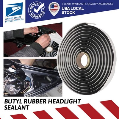 26ft Butyl Rubber Glue Sealant Rope Box PK Headlight Window Door and Windshield