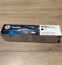 HP 972X PageWide Cartridge High Yield Black Ink Cartridge EXP APR/2027