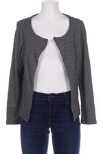 Maas Strickjacke Damen Cardigan Jacke Gr. L Baumwolle Schwarz #171h0by