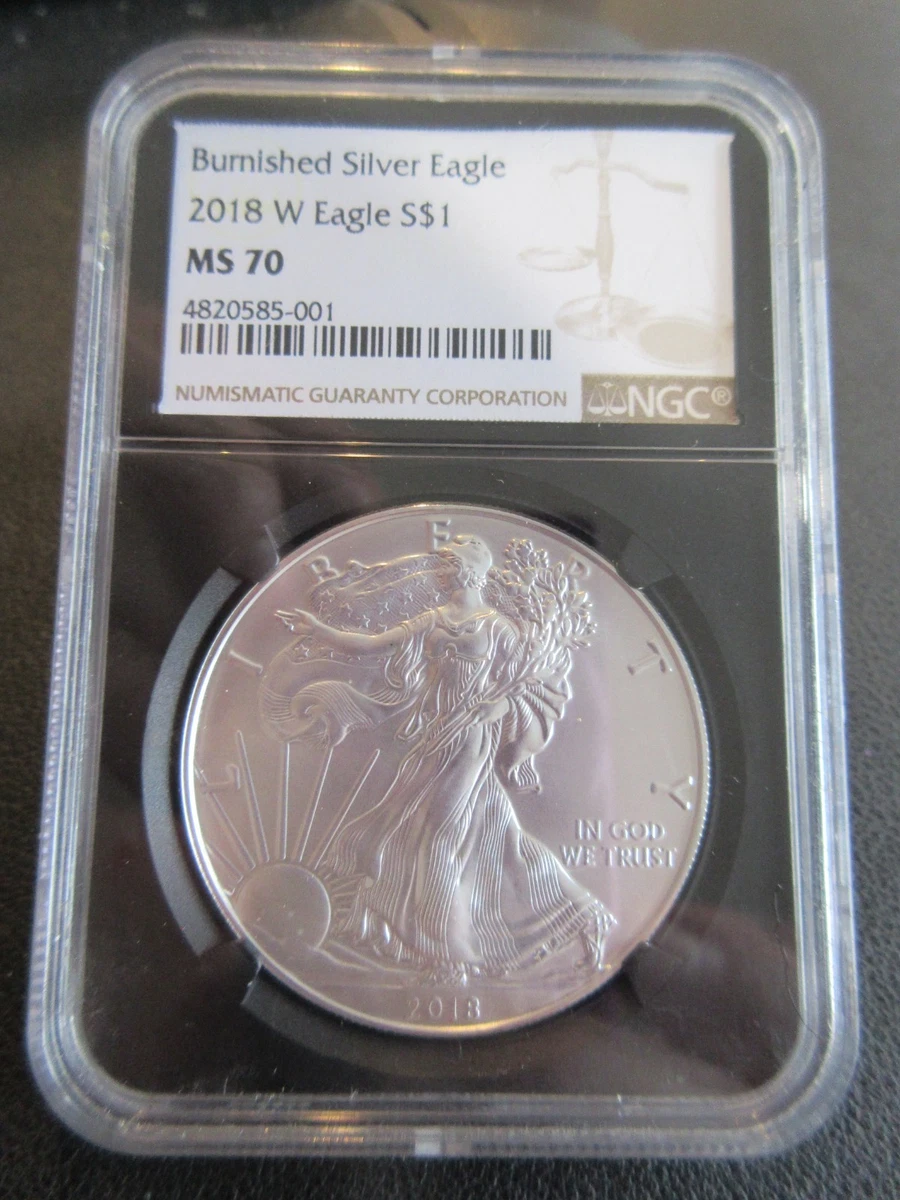 American Eagle MS 70 Graded 2018 Silver Bullion Coins for sale | eBay