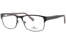 Lacoste L2294 301 Eyeglasses Men's Matte Green Full Rim Rectangle Shape 55mm