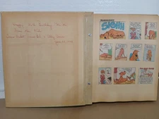 Vintage MARMADUKE  SCRAPBOOK 55 Pages  Comics CARTOON  Brad Anderson  Ephemera 