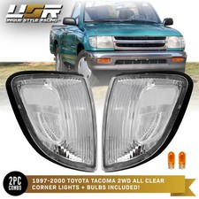 Depo Front Clear Corner Lights For 97 98 99 00 Toyota Tacoma 2wd Non-prerunner