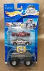 Vintage 2001 Hot Wheels Monster Truck Maker 3 Pack - Worn Package