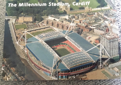Postkarte The Millennium Stadium Cardiff