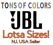 JBL Audio Die Cut Vinyl Decal / Sticker MANY Sizes & Colors FREE Ship