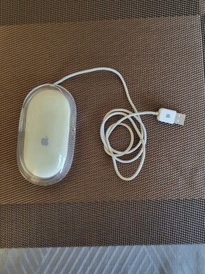 original Apple Mouse Modell M5769 Vintage USB in weiß/gelb ,Geprüft,funktioniert