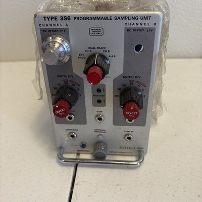 not working for parts or repair Tektronix Type 3S6 Programmable Sampling Unit
