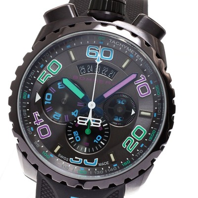 BOMBERG BOLT-68 Chroma II BS45CHPBR.049-3.3 Ice brown Dial Quartz Men's _881532