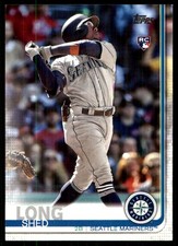 Shed Long 2019 Topps Update #US69 Mariners MLB READ FREE SHIPPING AutographDen