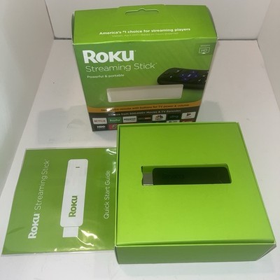 Roku Streaming Stick HD Choose From 500,000+ Movies & Tv Shows Voice Remote