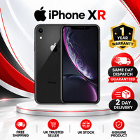 Apple iPhone XR 64GB 4G iOS Factory Unlocked Black New Smart Phone Pristine A++