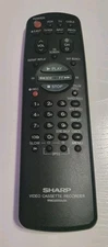 SHARP RRMCG0055AJSA Video Cassette Recorder Remote Control