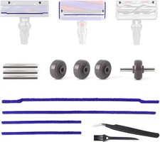 Plush Strips Soleplate Wheels Replacement Compatible with Dyson V6 V7 V8 V10