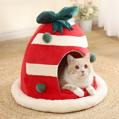  Tunnel Für Katzen Kuschelige Katzenhöhle -Iglu -Bett Katzenversteck