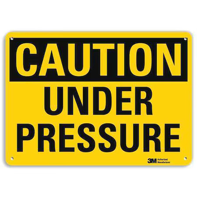 #ad Lyle U4 1744 Ra 10X7 Caution Under Pressure 7 In X 10 In Vertical Rectangle $8.19