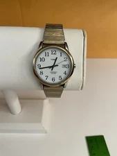 Working Timex Indiglo Easy Reader Men's Calendar Wrist watch Works New Battery