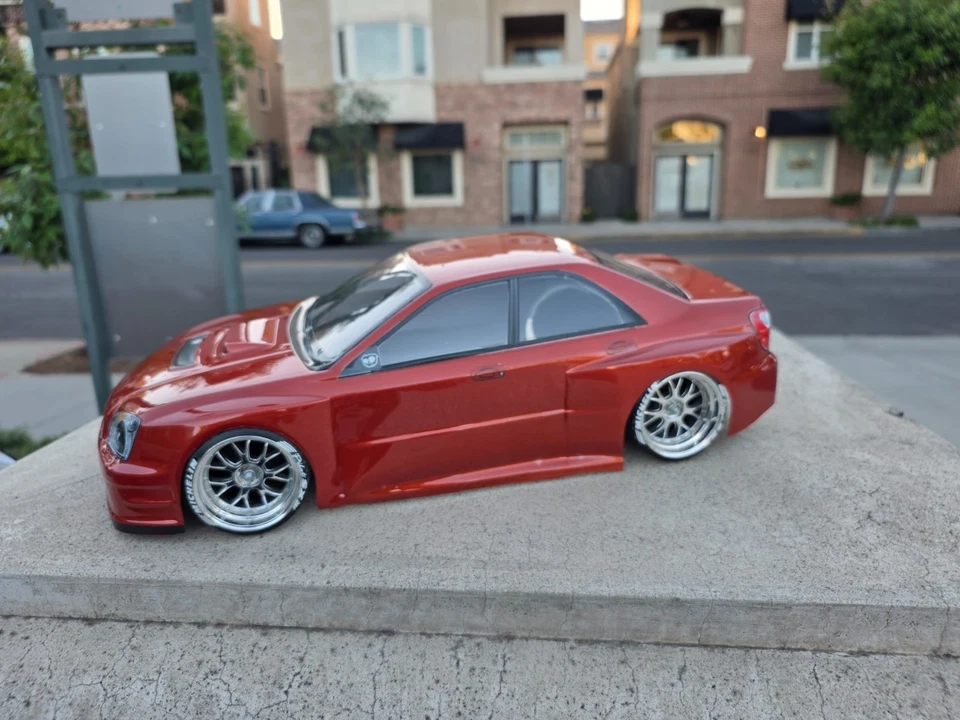 200mm 1/10 Custom Paint SUBARU 4Tec-2 drift RDS DC10 YD2 MST TT02 Body Only - Image 2 of 4