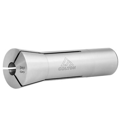 Colton Industrial Tools 3/8'' Ultra Precision R8 Round Collet 0.0005''Accuracy