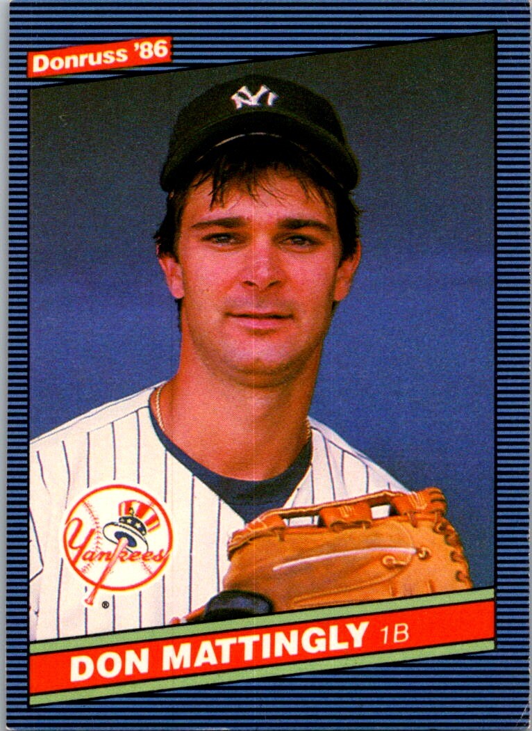 1986 Donruss 173 Don Mattingly *Near Mint or Better* eBay
