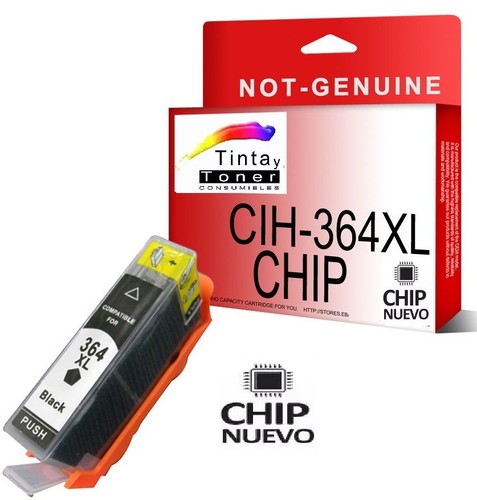 Cartucho Negro de tinta para HP Officejet 4610 4622 4620 HP NonOem 364XL |  eBay