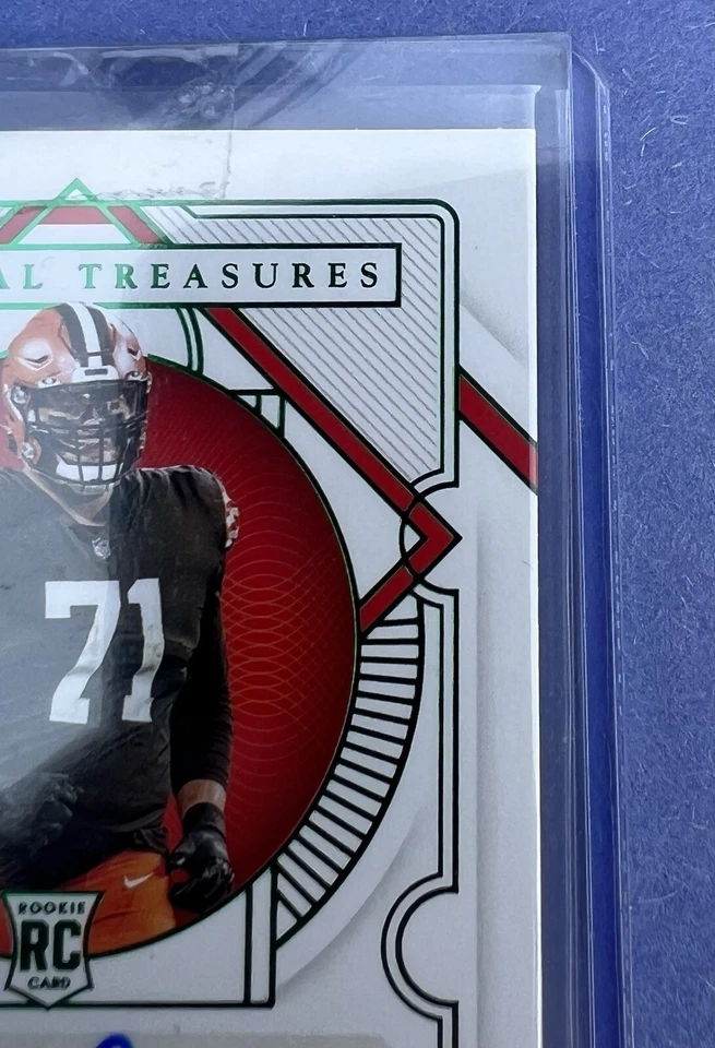 Jedrick Wills Rookie Card 1/5 - Image 3 of 4