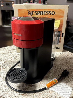 Nespresso Espresso Machine (BNV520RED): Vertuo Next in Cherry Red