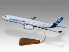 Airbus A330-200 House Colours Desk Wood Airplane New Model Large Scale 1/144