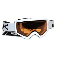 Anon Unisex Helix 2.0 Snow Goggles White Frame with Amber Lens