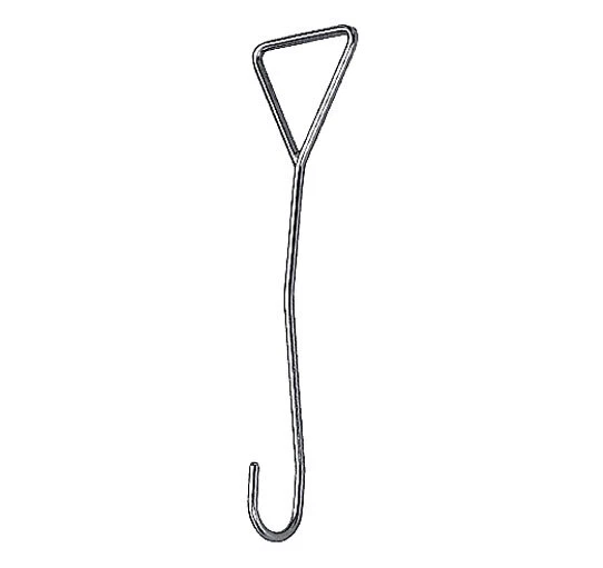 Schleusenhaken aus Edelstahl A4 AISI 316