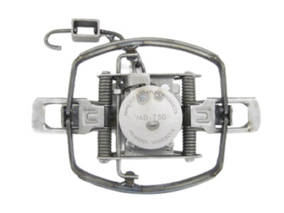1 MB 750 Alaksan Wolf 1/4 Offset Jaw Trap Foothold Nuisance Trapping 7 7/8''