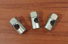 New Old Stock Bicycle Axle Nuts 3x 3/8 in Size Parts 