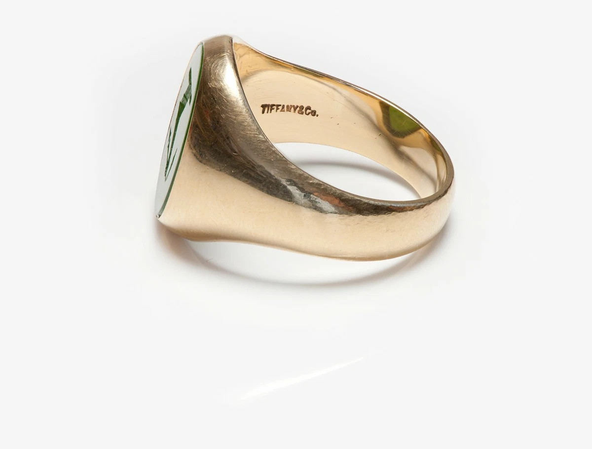 Tiffany shop jade ring