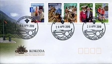 2010 KOKODA Australia & PNG Remember (Gummed)FDC - Port Hedland WA 6721