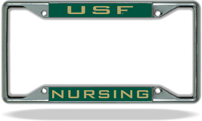 USF NURSING License Plate Frame