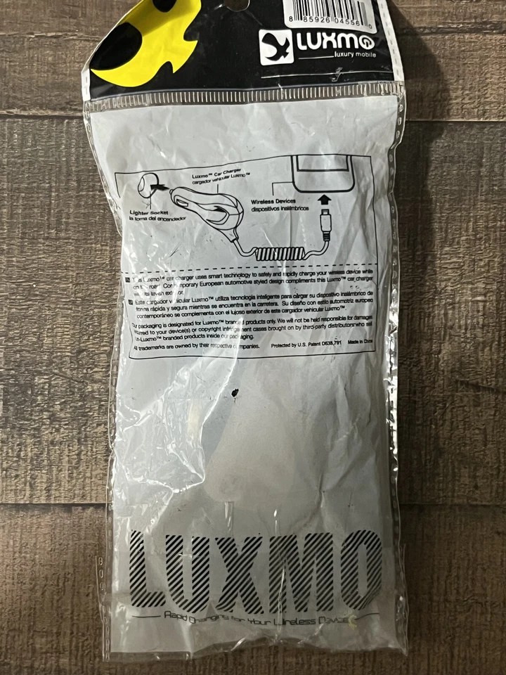 Carregador rápido Luxmo micro USB LED enrolado cabo carro para Samsung LG HTC Blackberry - Imagem 3 de 4