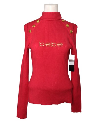 Haut Col Roulé Large Bebe Noir Taille L - Occasion Très Bon État - Pour Femme