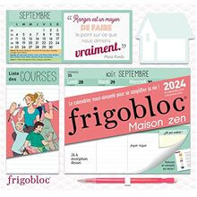 Frigobloc Hebdomadaire 2024 Maison zen (de sept. 20... | Buch | Zustand sehr gut